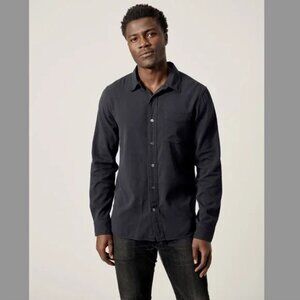 Buck Mason Navy Casual Button-Down Shirt
